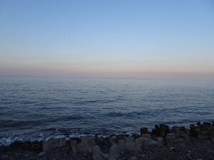 ４日目　うっすら見える国後島